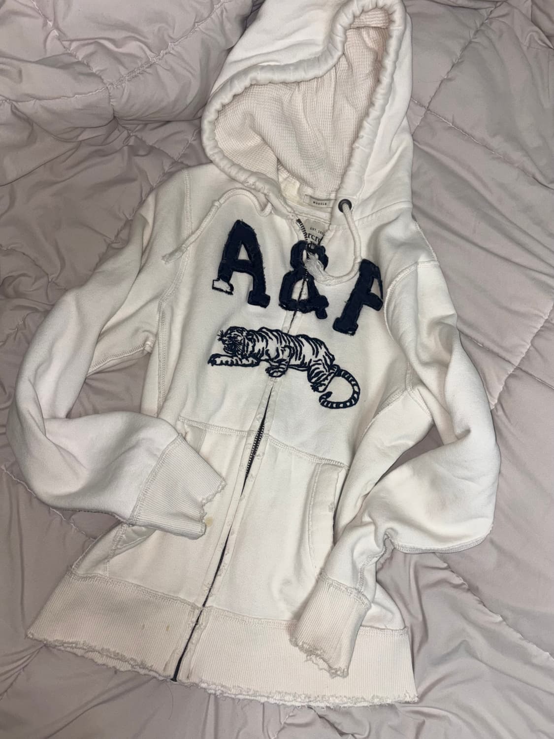 아베크롬비 호랑이 후드집업 s 상품이미지1