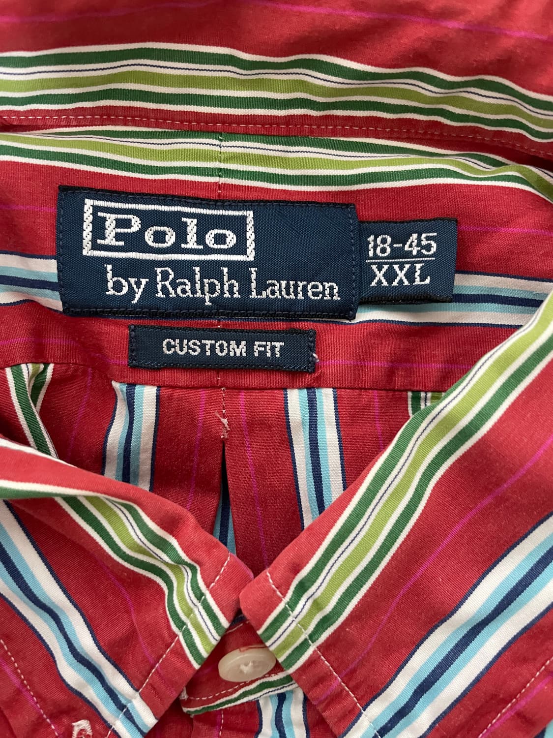 폴로 랄프로렌 - 커스텀 핏 스트라이프 셔츠 상품이미지3