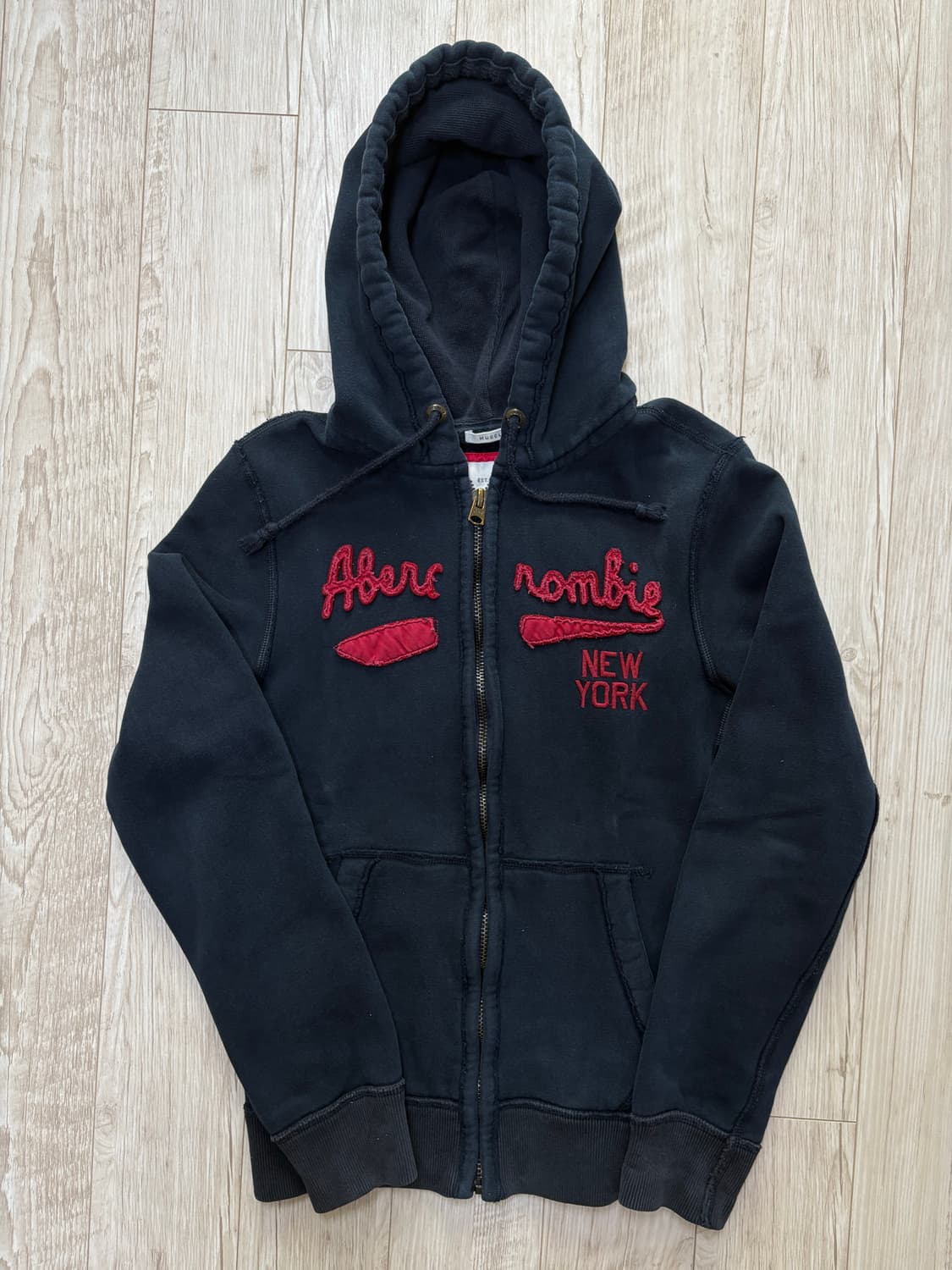 아베크롬비 후드집업 네이비 m 상품이미지1