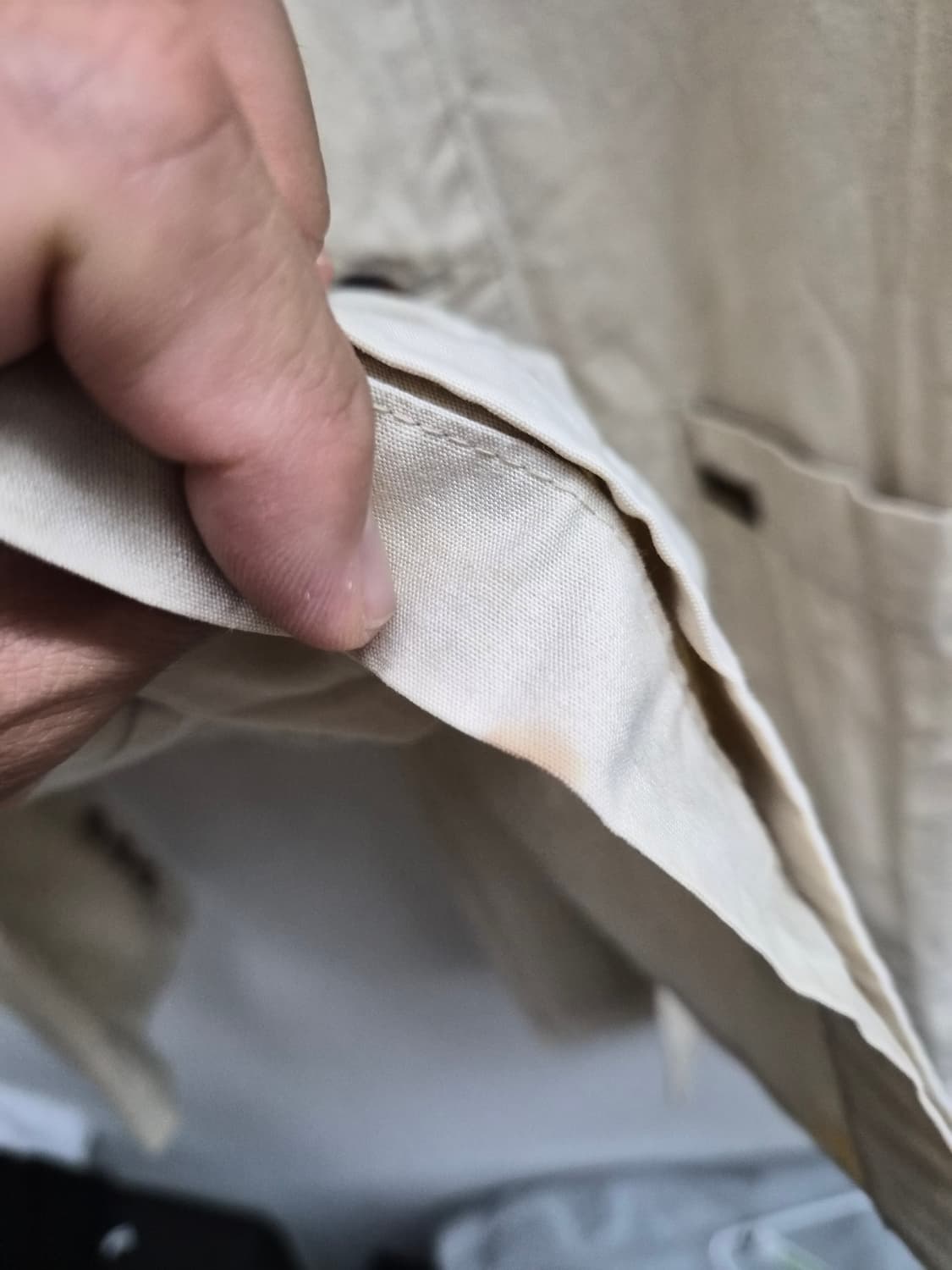XL) 폴로 진 코튼 워크 자켓 아이보리 팝니다 상품이미지6