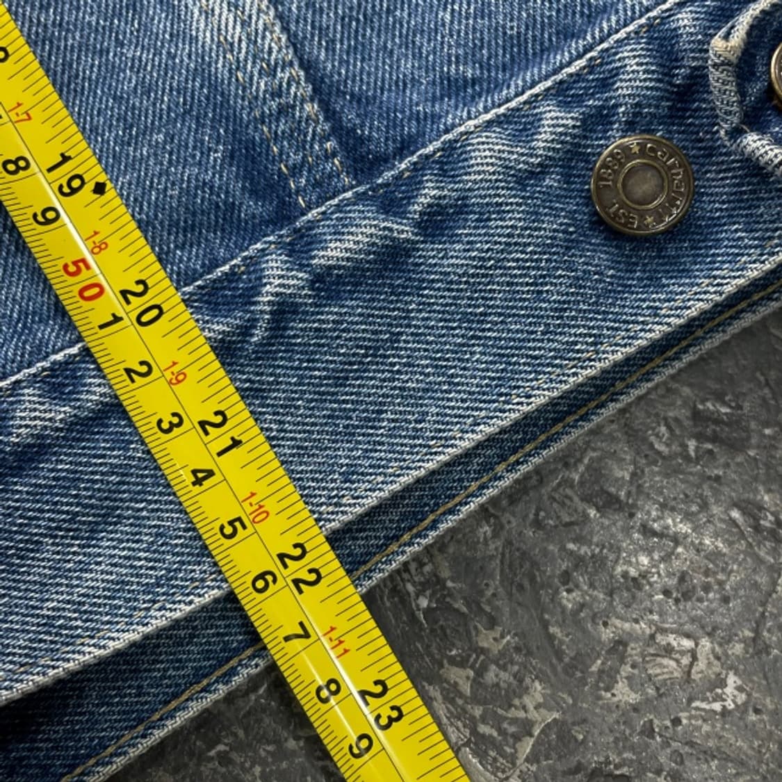 100 칼하트 데님 베스트 상품이미지8