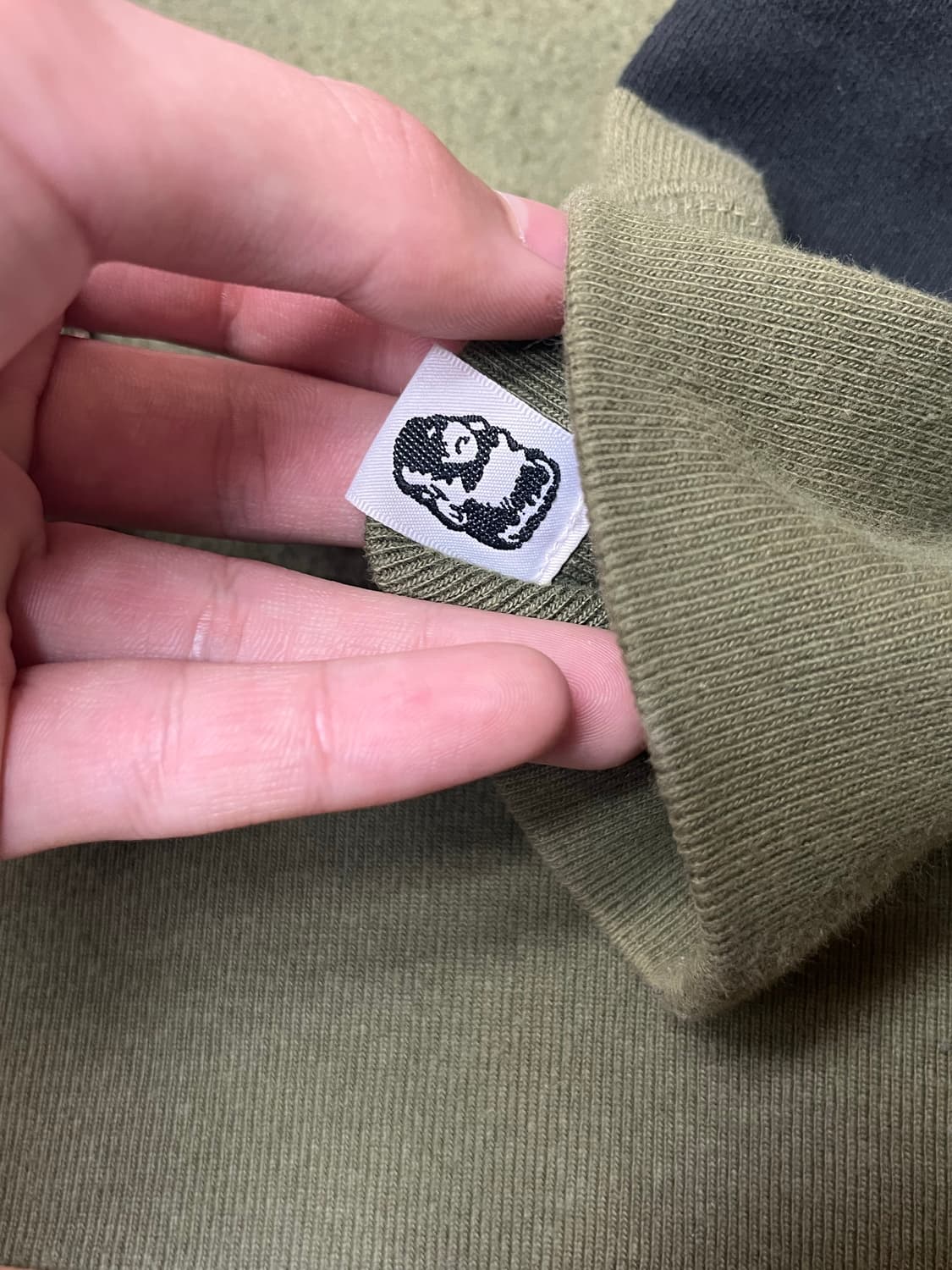 베이프 녹계 후드집업 상품이미지6