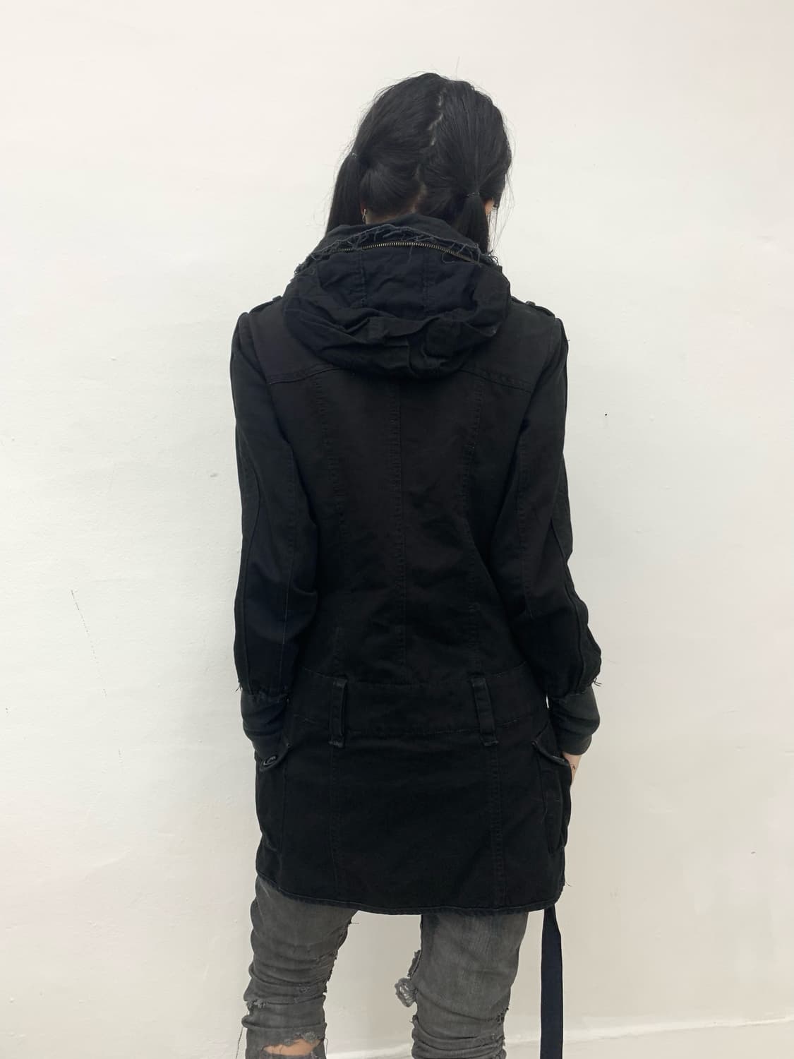 Spinash grunge pocket detail ribbed jack 상품이미지3