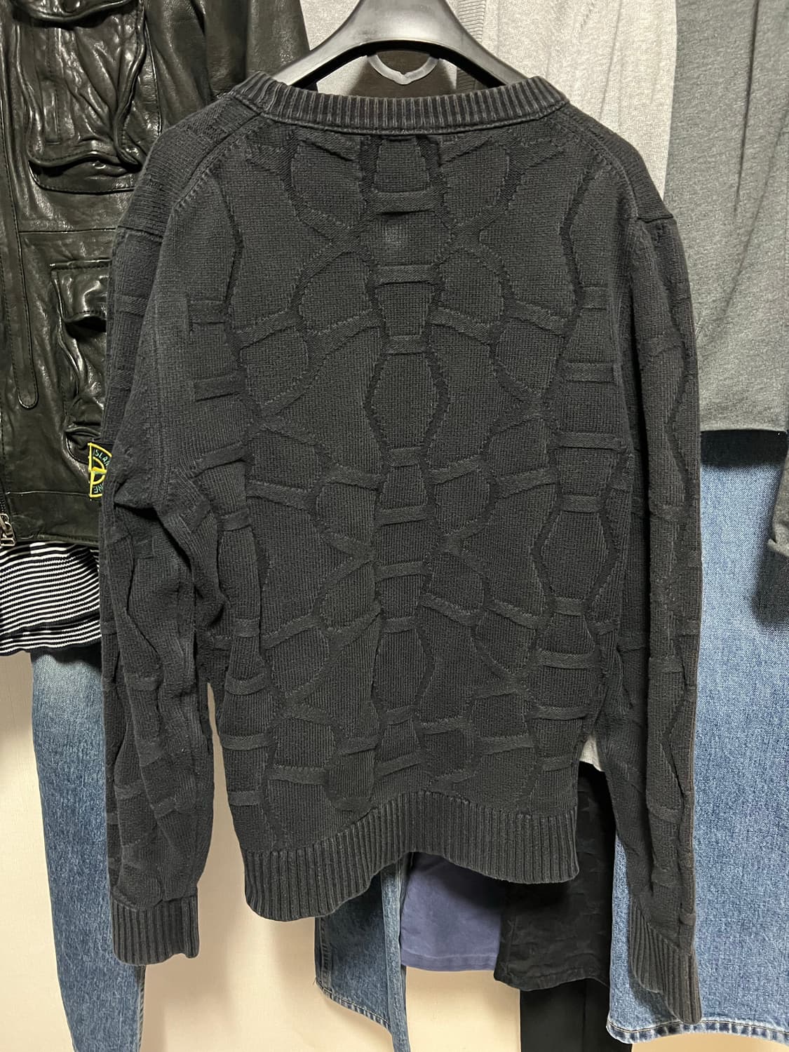 스톤아일랜드 패턴 니트 상품이미지2