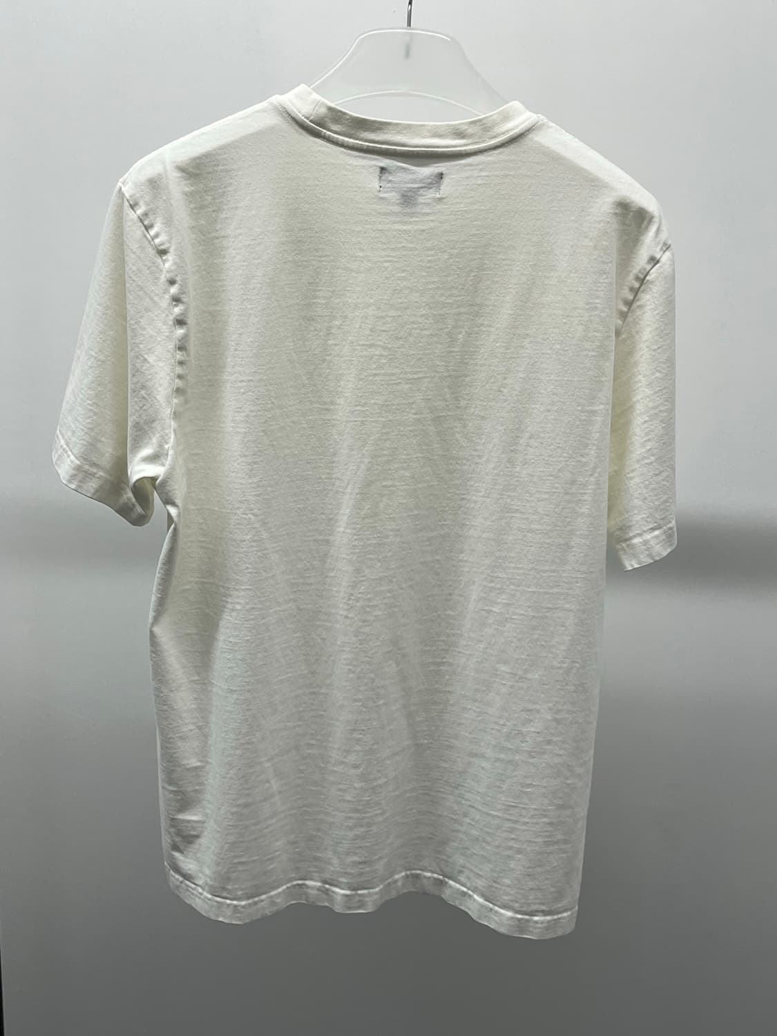 스투시 stussy stock logo 티셔츠 natural M사이즈 상품이미지3