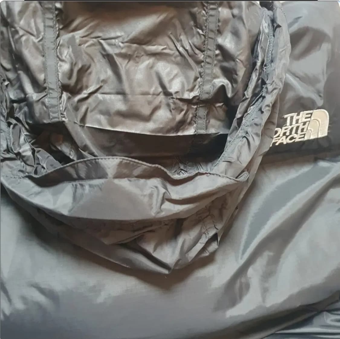 [L] 해외판 노스페이스 레트로 눕시 1996 블랙 패딩 700 상품이미지4