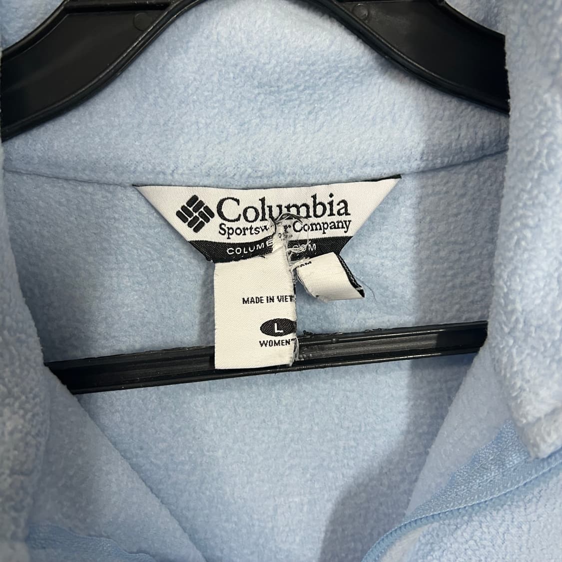  (L) 콜롬비아 플리스 자켓 하늘색 상품이미지6
