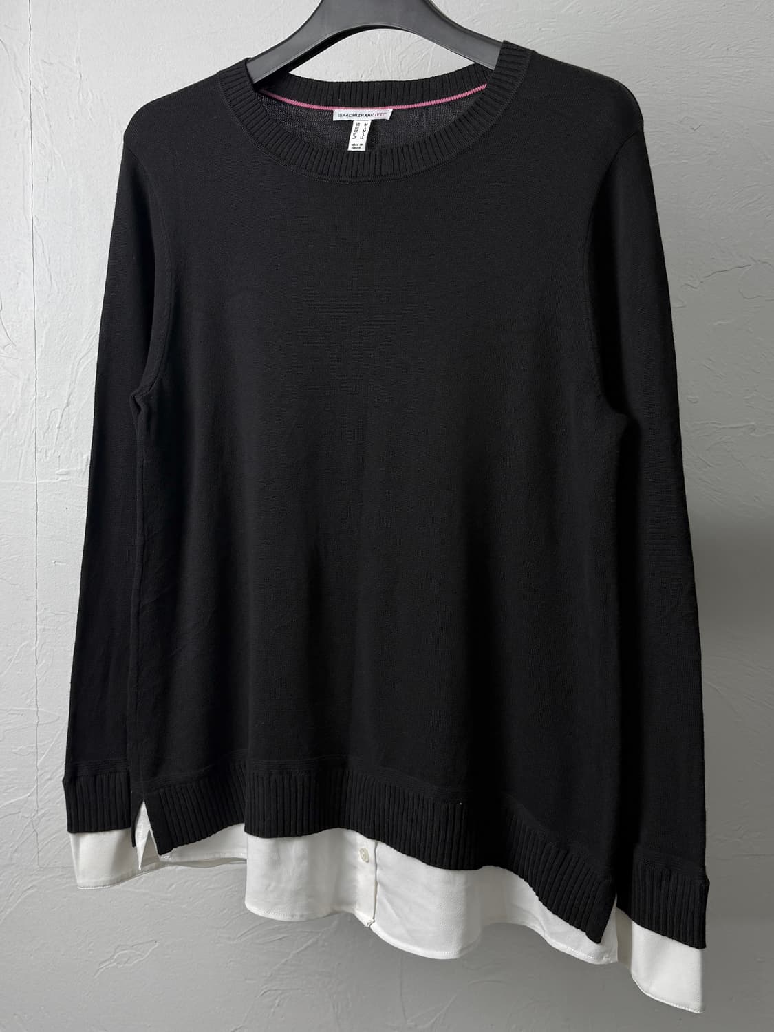 아이작 미즈라히 레이어드 니트 상품이미지2