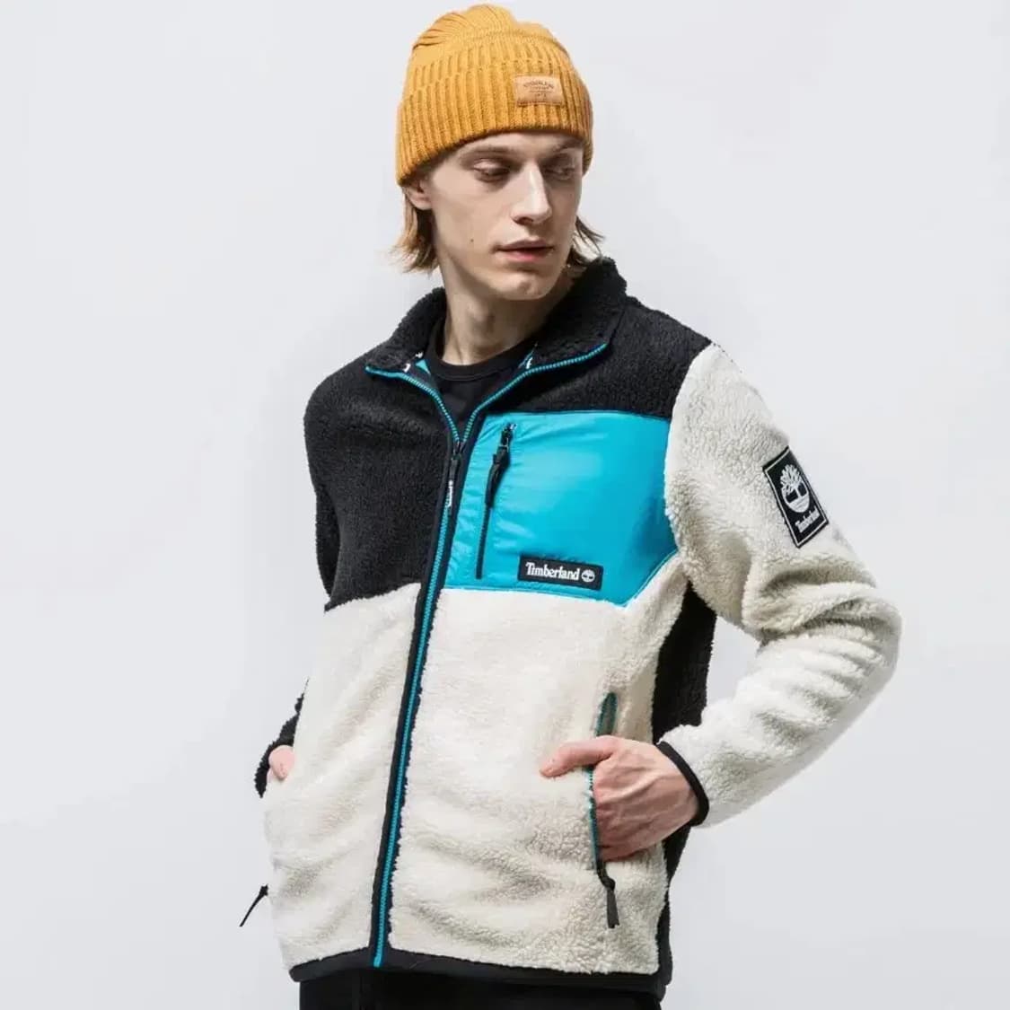 팀버랜드 컬러블록 플리스 자켓 105 상품이미지1