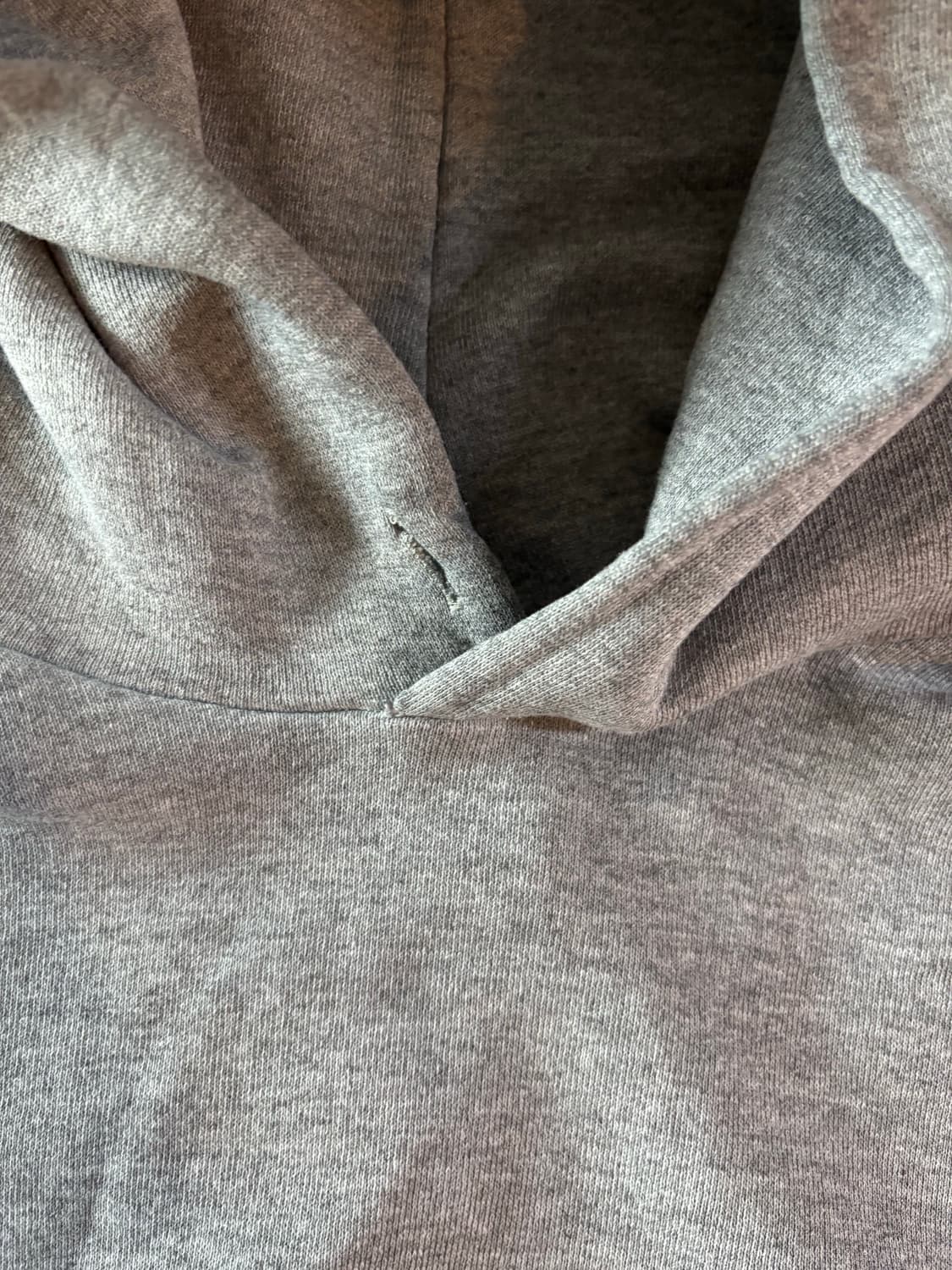 90s 러셀 애슬레틱 빈티지 그레이 후드 L 상품이미지3