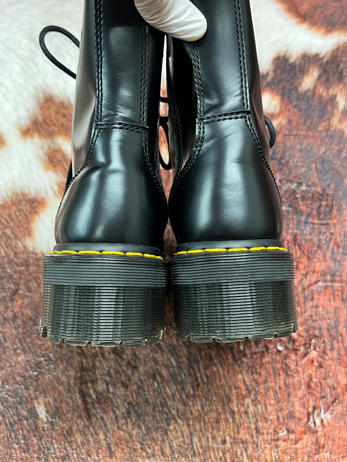 [240] 닥터마틴 제이든 플랫폼 워커 스무스 블랙 상품이미지4