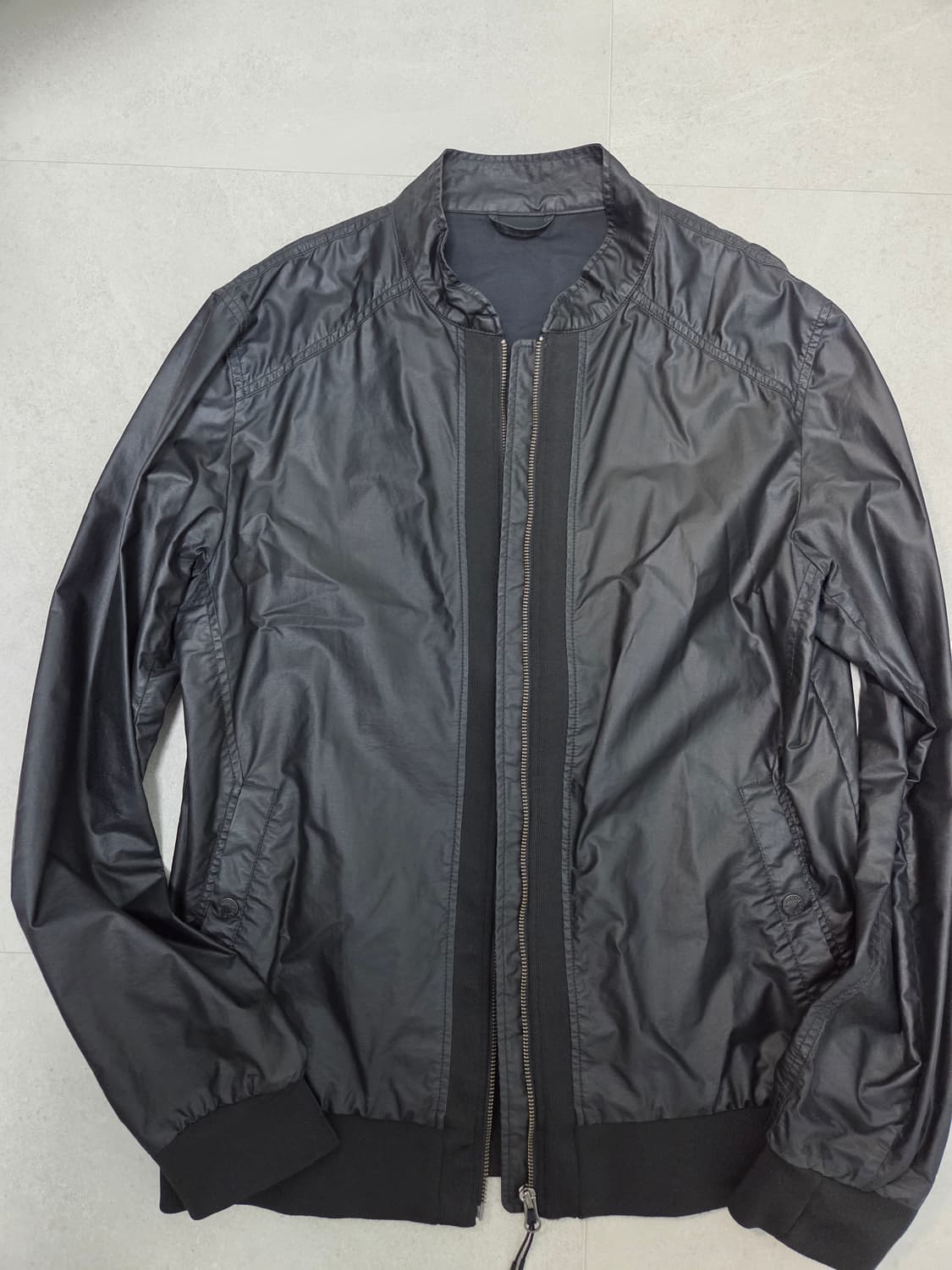 노스페이스 블랙 코팅 블루종 자켓 상품이미지1