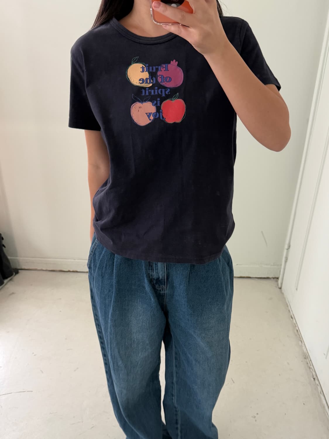 일본빈티지 후르츠 반팔티 상품이미지1