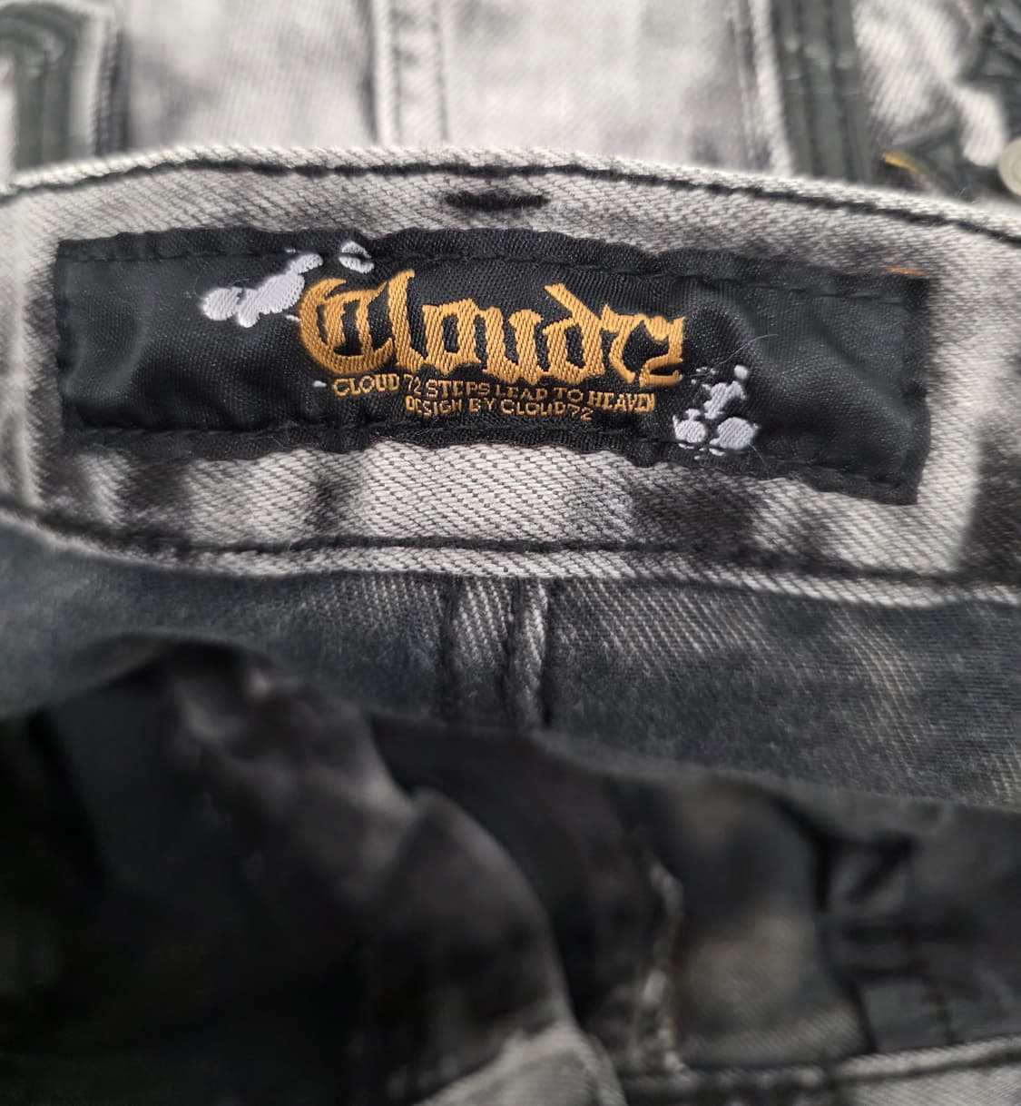 클라우드72 워싱 카고청바지.  싸이즈 34 상품이미지7