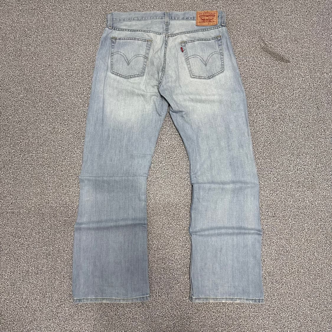 리바이스 로우 부츠컷 데님팬츠 상품이미지4