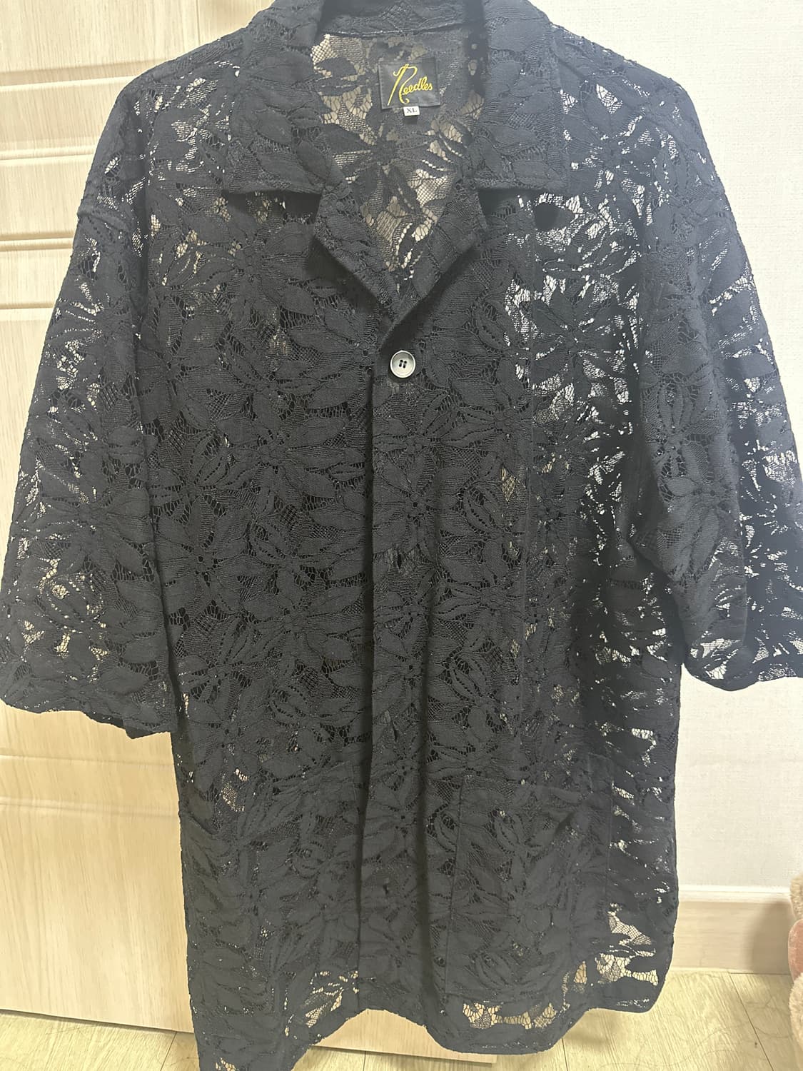 니들스 플라워 씨스루 셔츠 상품이미지1