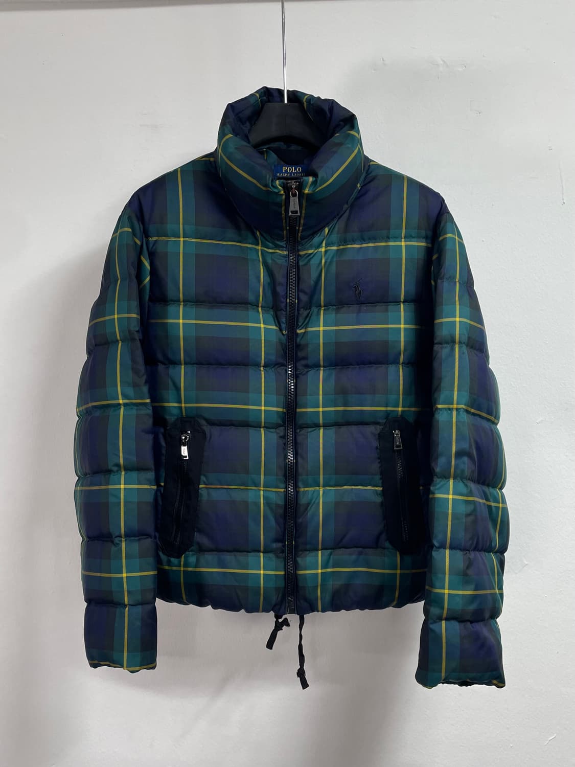폴로 랄프로렌 블랙와치 체크 다운패딩  (on.440) 상품이미지1