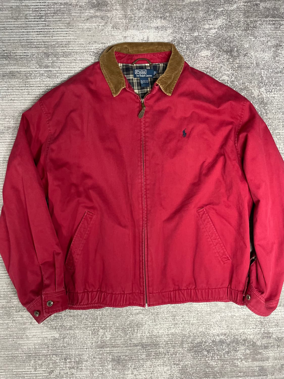 90s Polo RL 코듀로이 카라 해링턴 상품이미지10