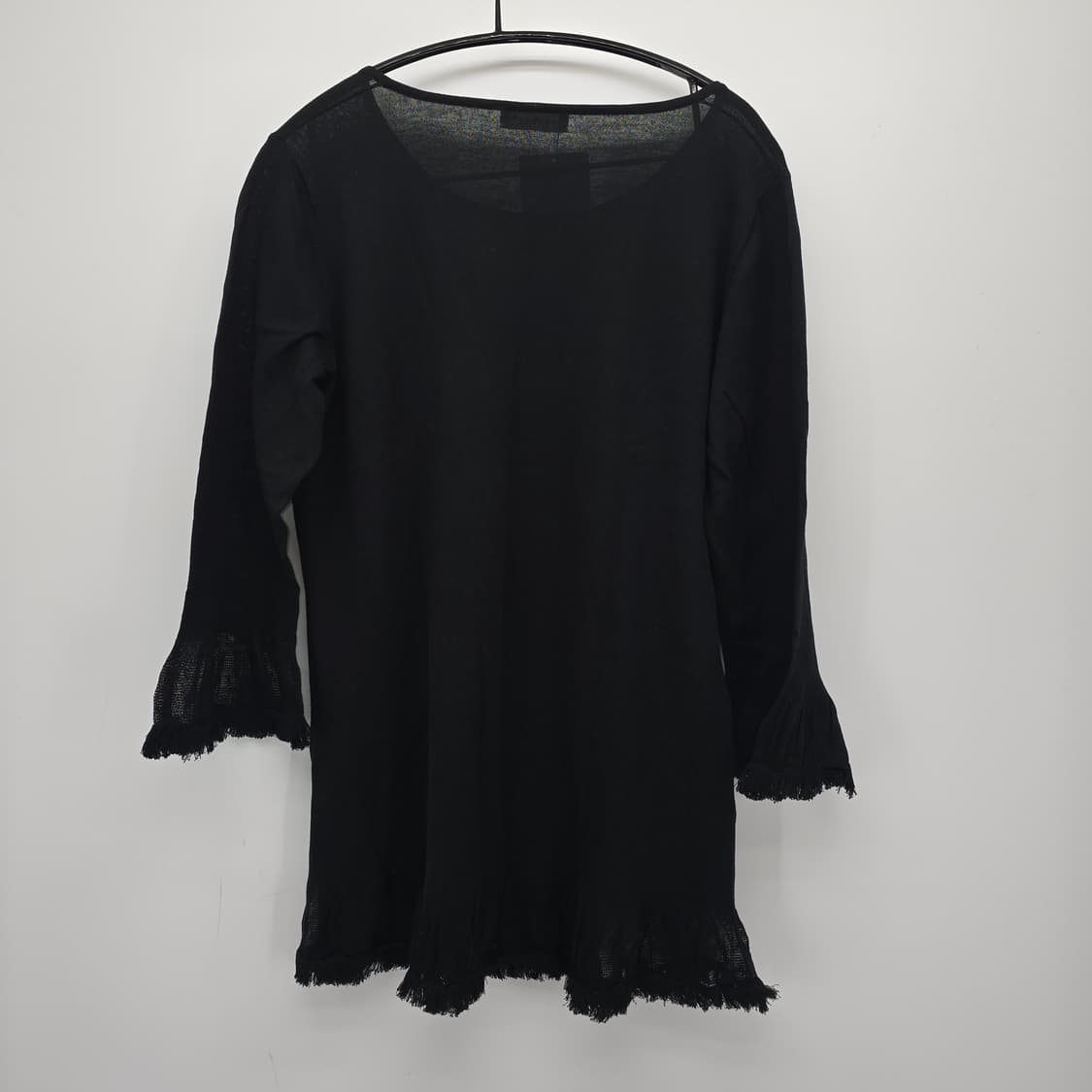 일본빈티지 프릴 니트 튜닉 상품이미지8