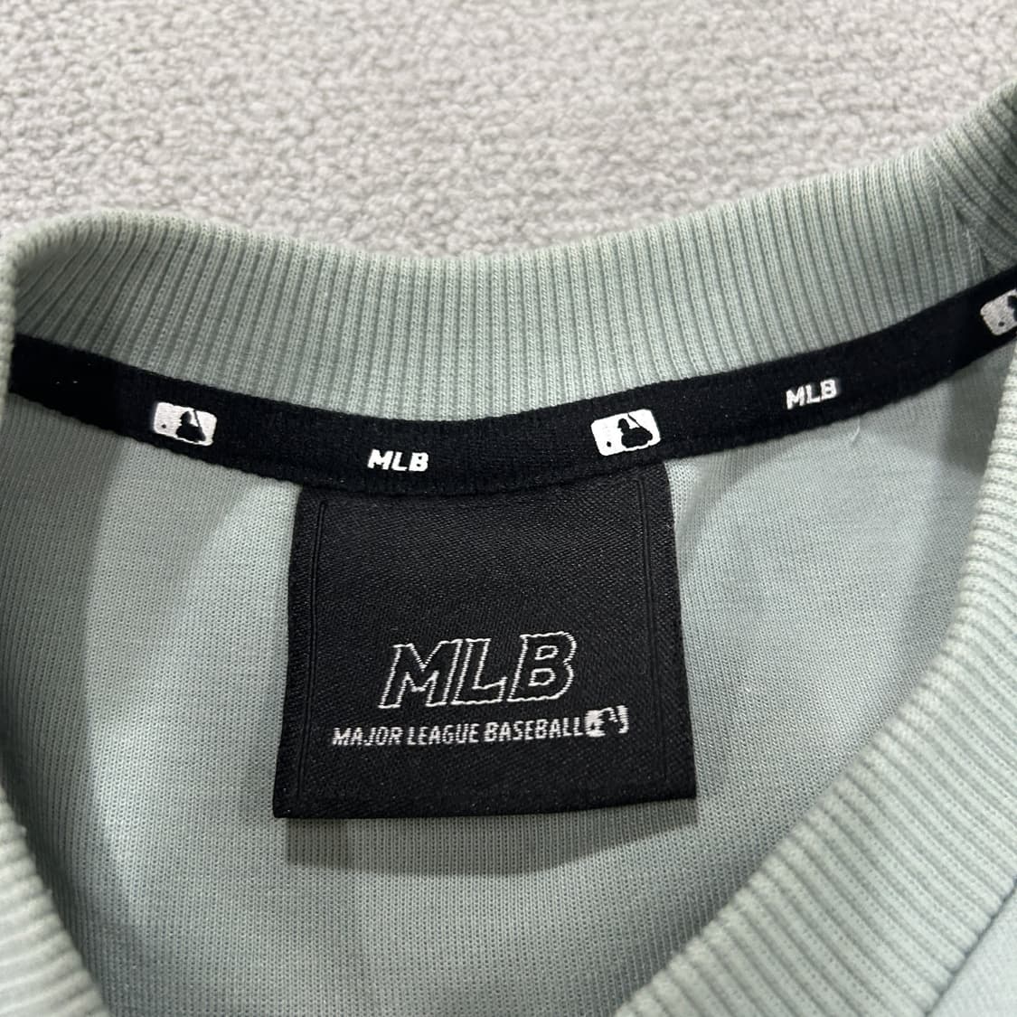 MLB LA 다저스 맨투맨 티셔츠 민트 m 상품이미지2