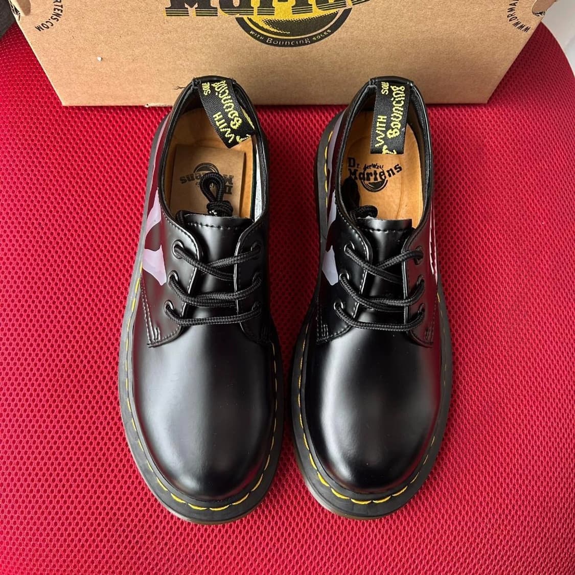 닥터마틴 x 마스터마인드 x 베이프 1461 블랙 280 상품이미지2