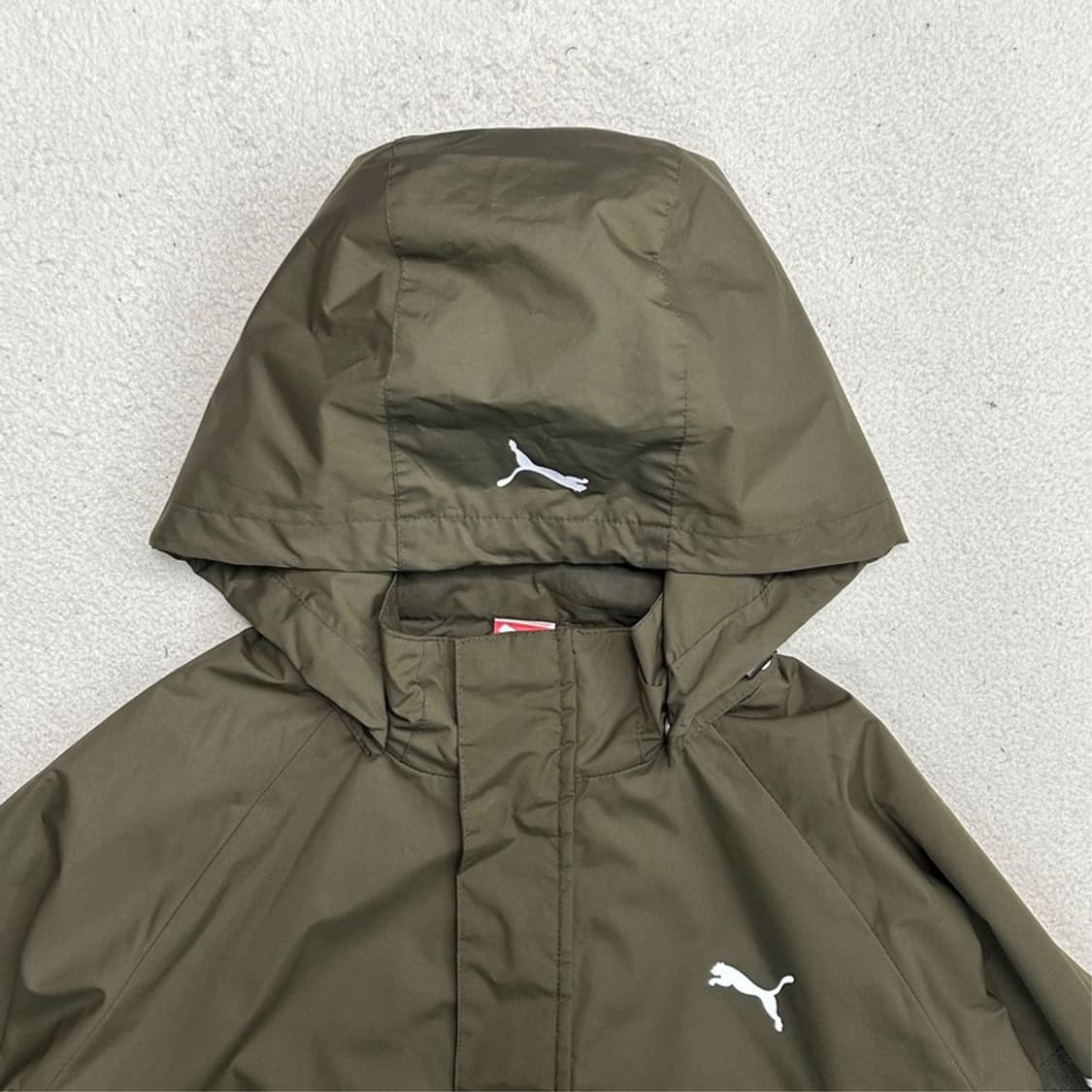 퓨마 윈드 트랙 후드 자켓 카키 L 상품이미지3