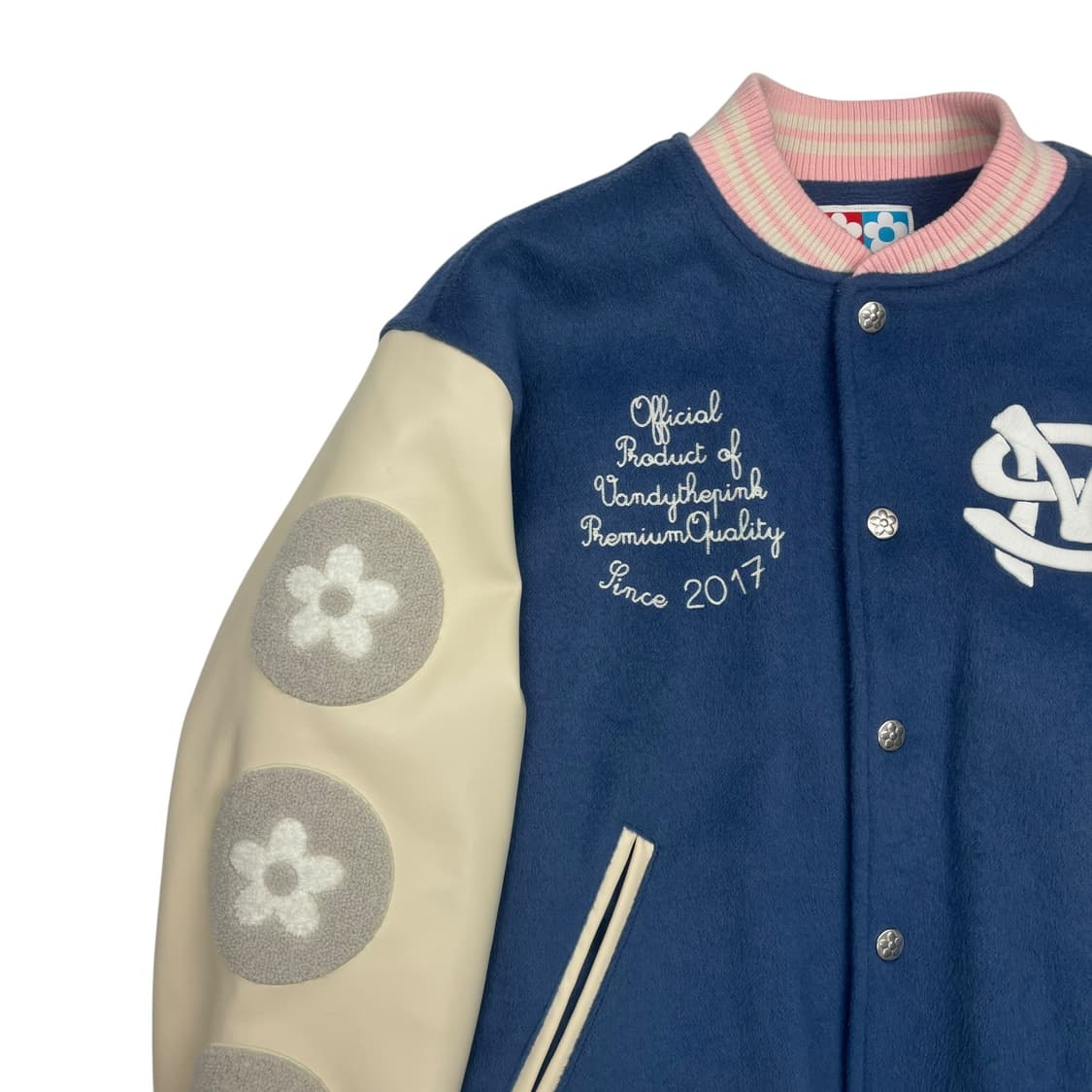 반디더핑크 X SM 엔터테이먼트 아티스트 바시티 자켓 L 상품이미지2