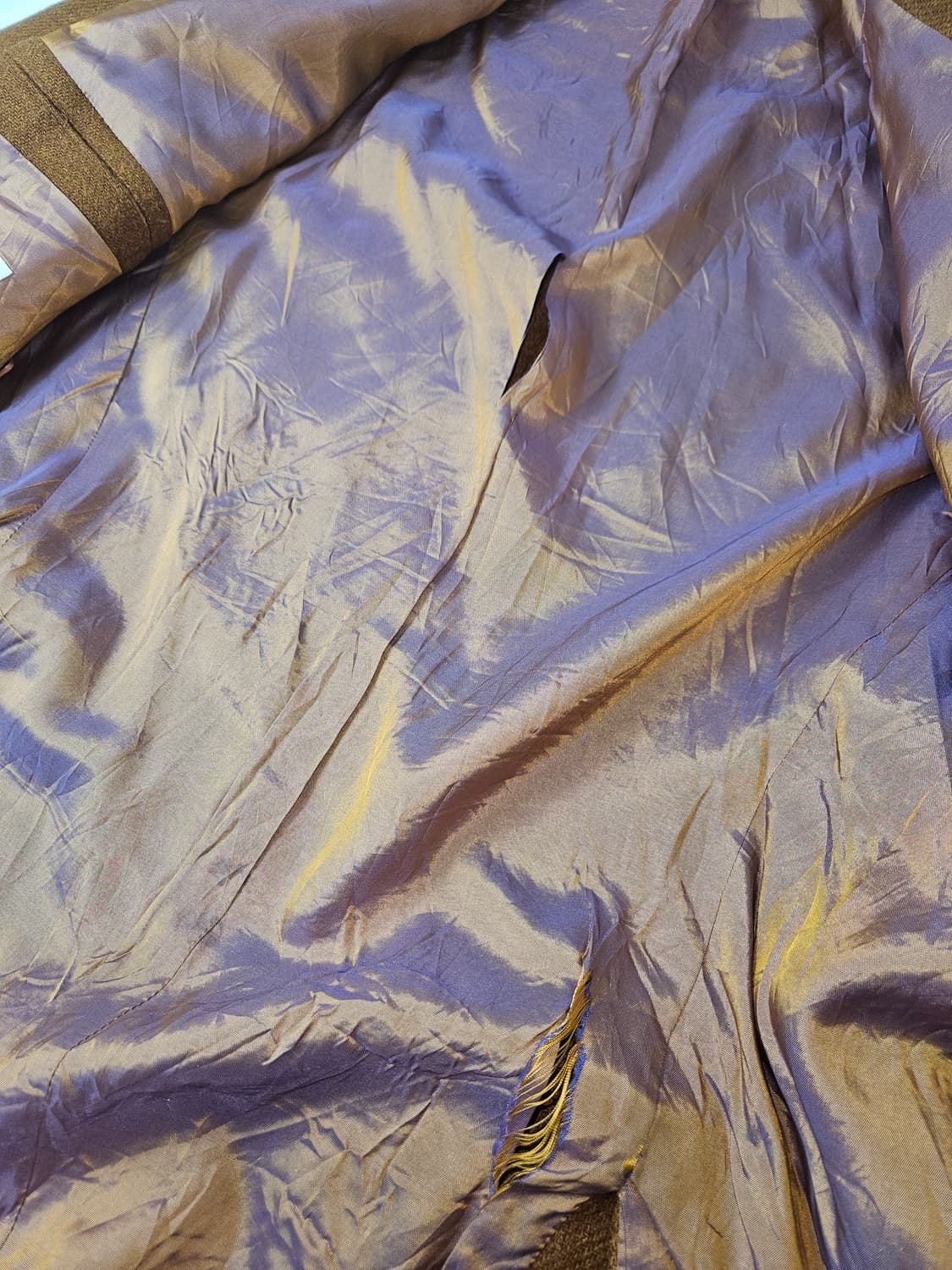 해리스트위드 빈티지 울 브라운 블레이저 자켓 52 상품이미지7