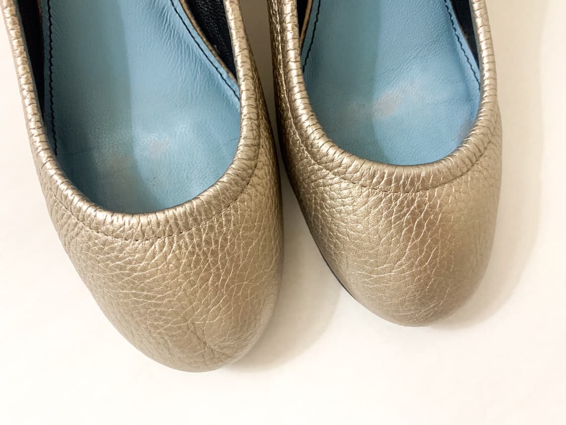 [EU37] 랑방 LANVIN Paris 실버 펌프스 상품이미지6