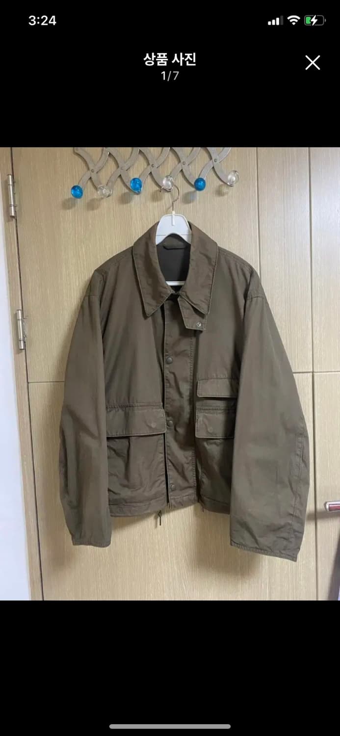 [UNIQLO] 유니클로U 쇼트 블루종 자켓 L사이즈 상품이미지1