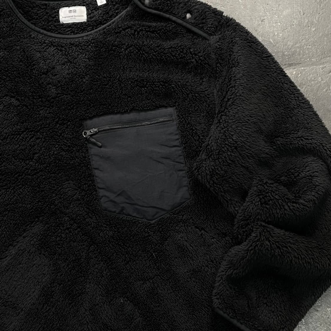 100 유니클로 X 엔지니어드 가먼츠 후리스 맨투맨 상품이미지2