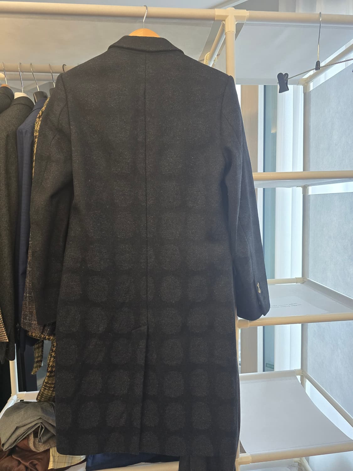 아미 폴카닷 롱 코트 44(90) 상품이미지2