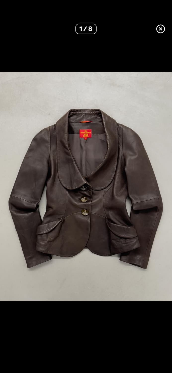 비비안웨스트우드 레더자켓 상품이미지1