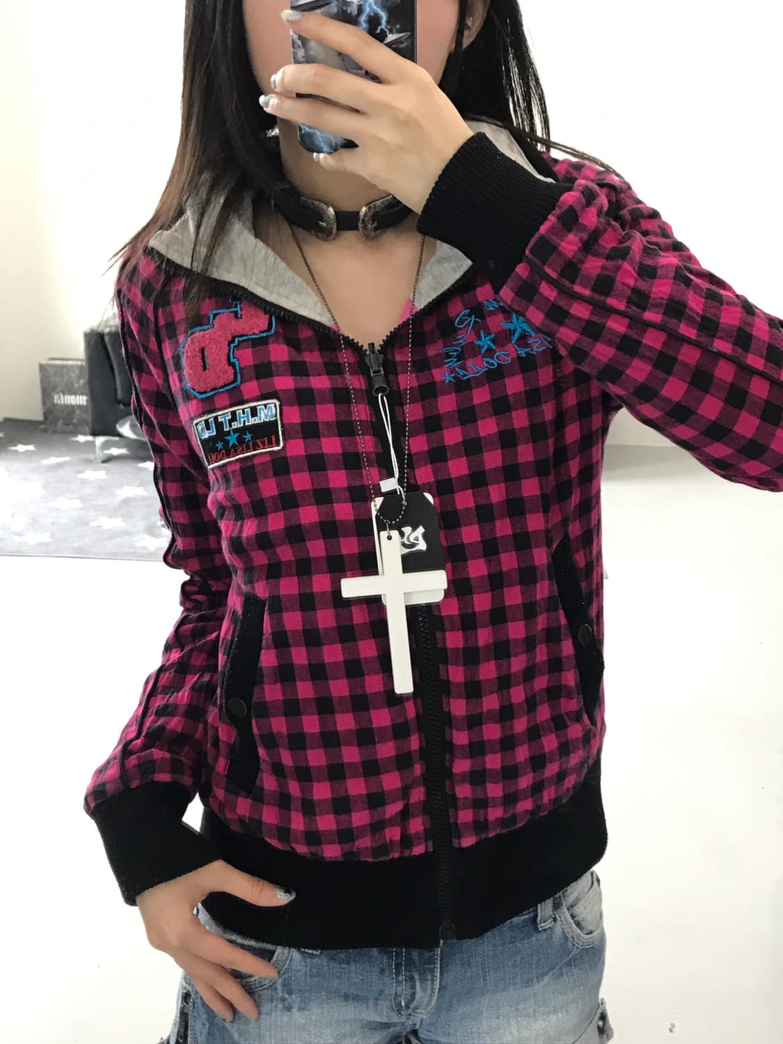 Lizlisa Doll Y2k Reversible Jackets 상품이미지5