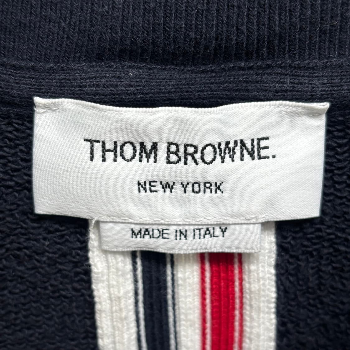 [4]톰브라운 백삼선 맨투맨  상품이미지3