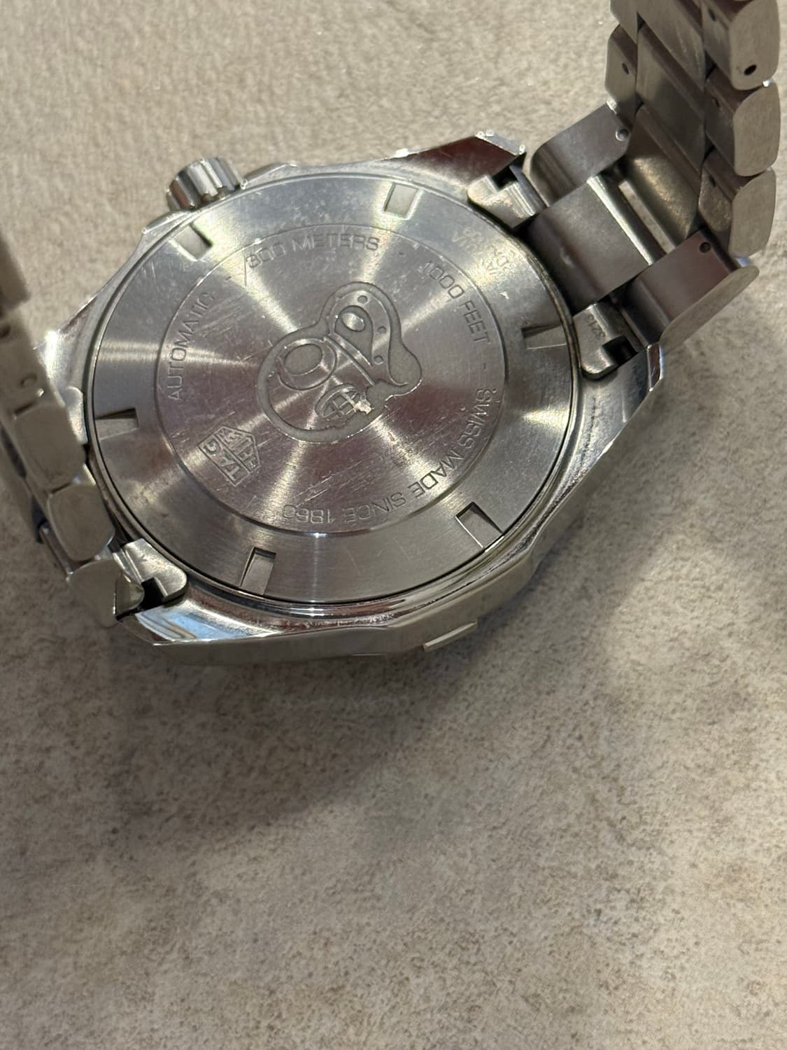 태그호이어 아쿠아레이서 300 블랙 오토메틱 41mm  상품이미지5