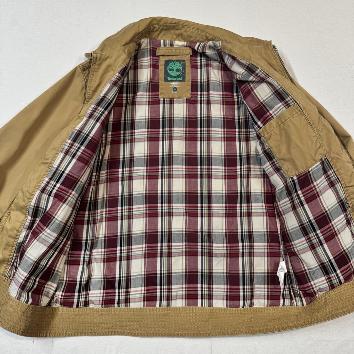 M) Timberland 팀버랜드 카키 코튼 자켓 상품이미지4
