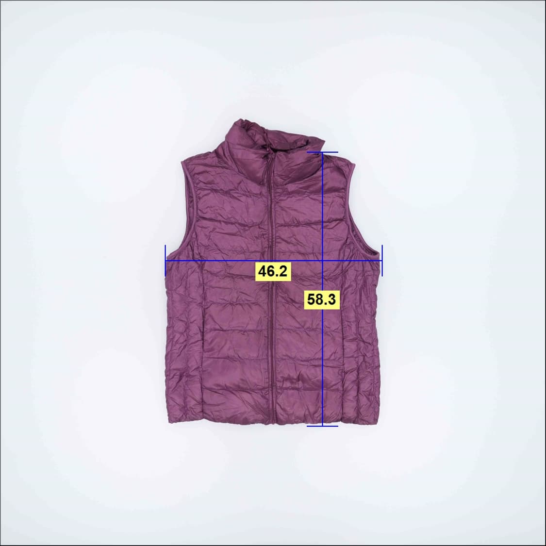 M 유니클로 여성 경량 패딩조끼 0417H1 상품이미지5