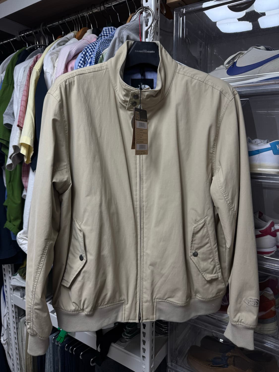 노스페이스 퍼플라벨맛 헤링턴 자켓 베이지 XL 상품이미지1