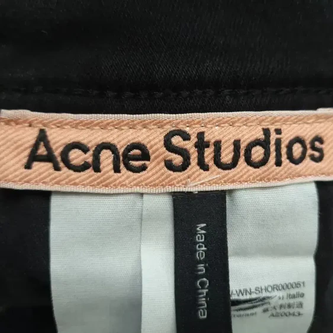 아크네 스튜디오 블랙 데님 청바지 28 상품이미지8