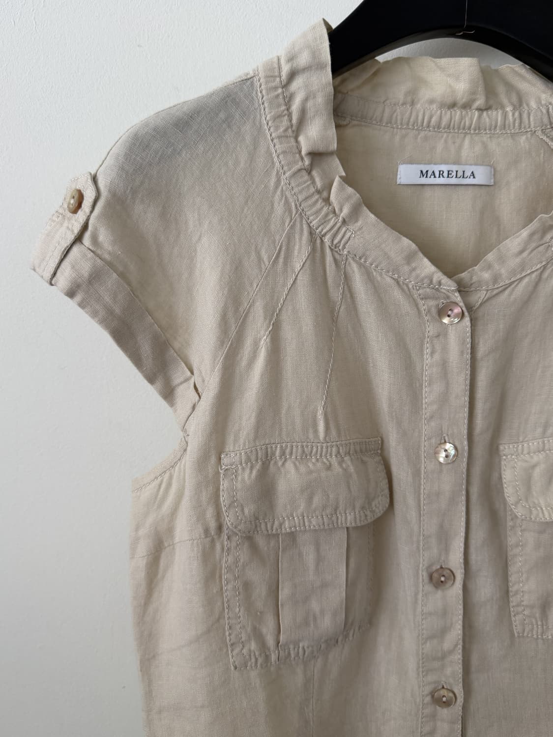 Marella Linen Blouse 상품이미지3