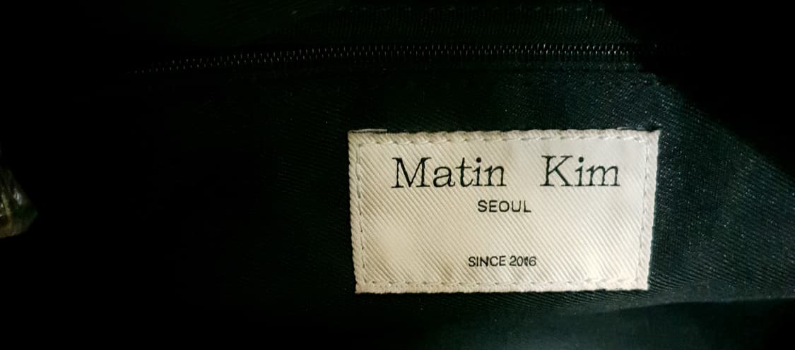 마뗑킴 나일론 은장 스포티 도트 숄더백 블랙 상품이미지2