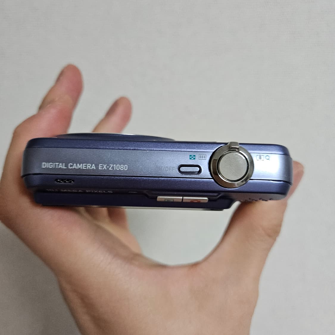 [박스셋] 카시오 엑슬림 EX-Z1080 블루 디카 디지털카메라 상품이미지8