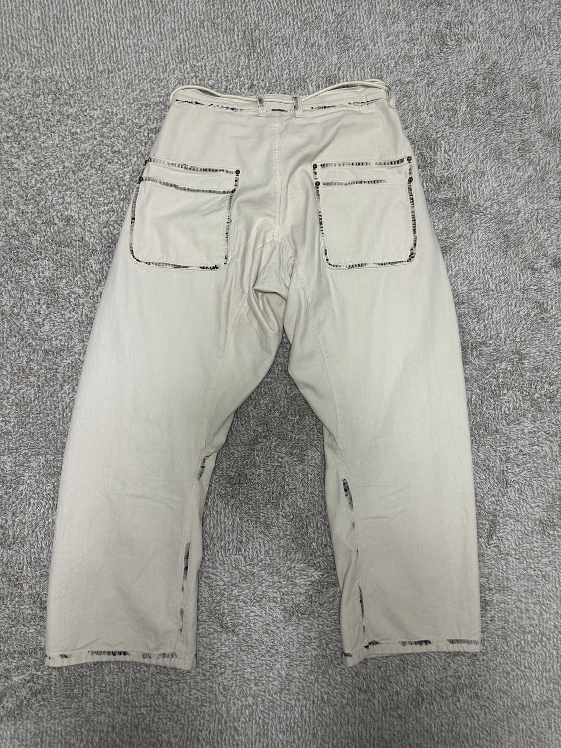 [M] Cord 코드 커비 페인터 트윌 팬츠 아이보리 상품이미지2