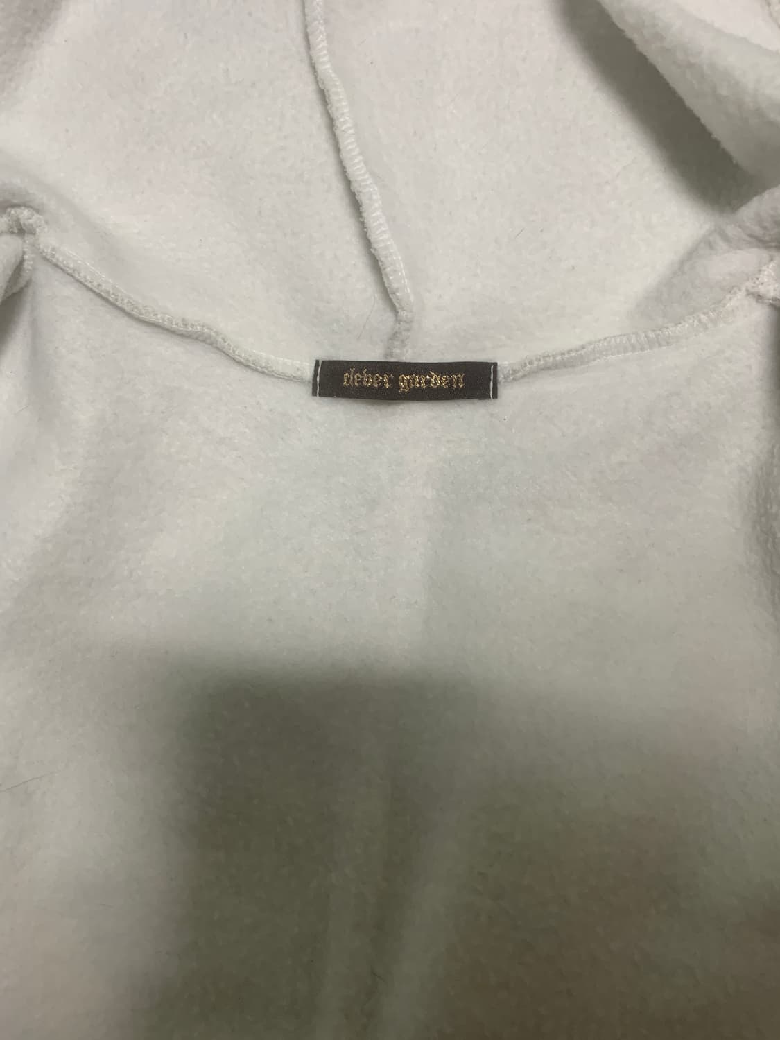 빈티지 후드크롭집업 상품이미지3