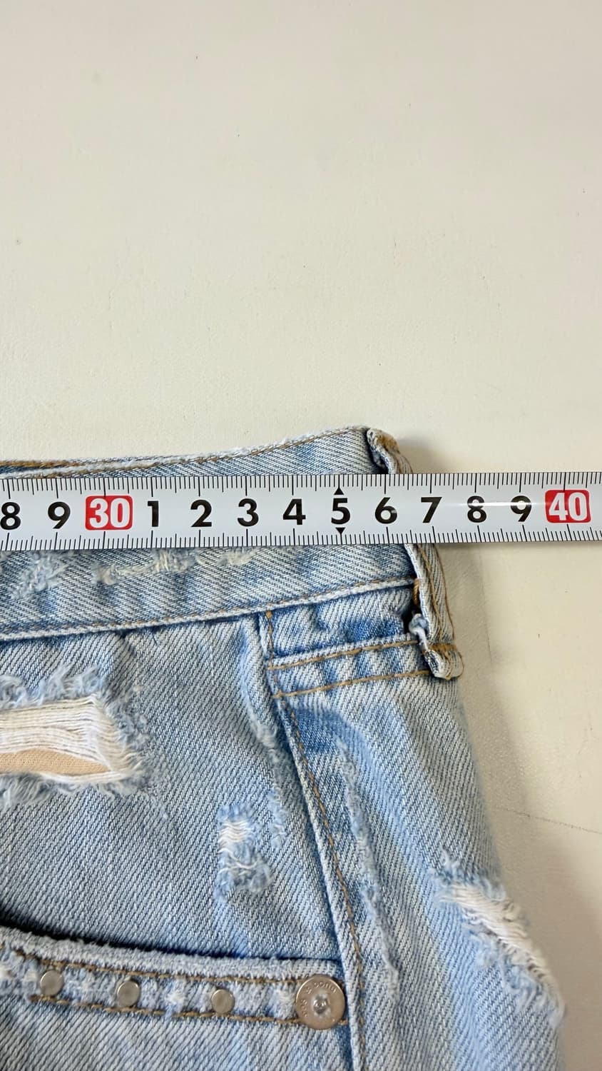 랙앤본 Rag & Bone 데님 숏팬츠 26인치 정가 36만원대 디테일이 상품이미지7