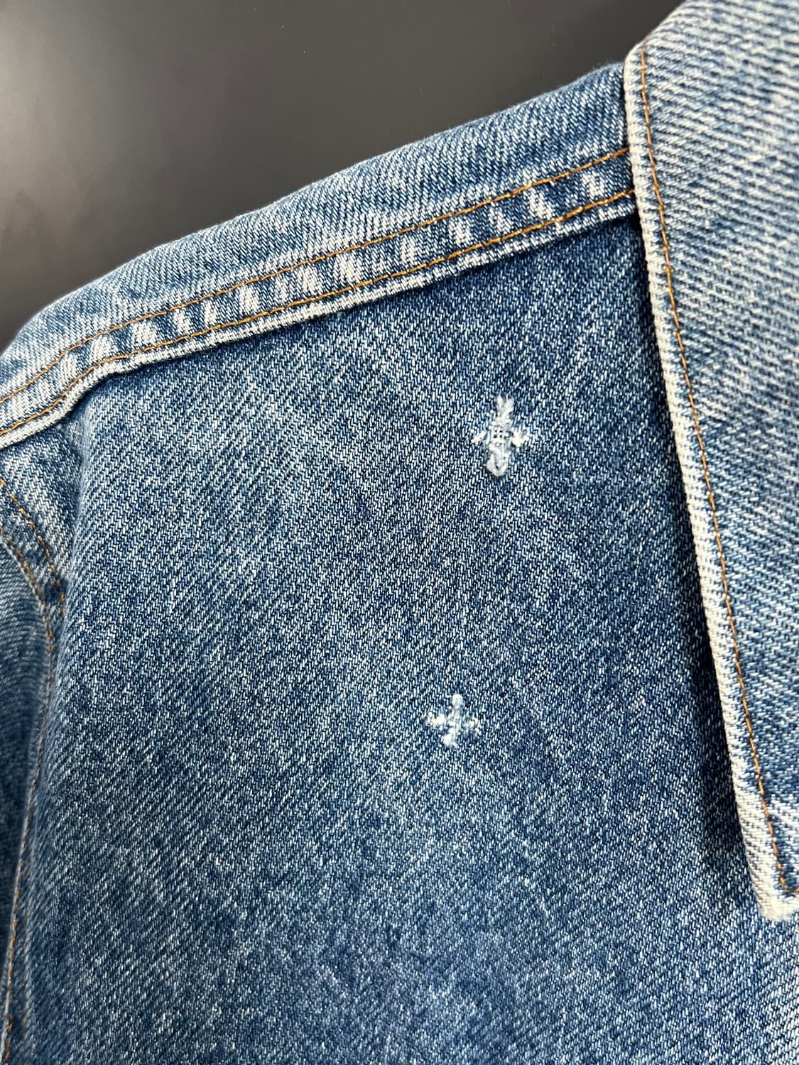 80s USA Levis 리바이스 2세대 데님 트러커 자켓 상품이미지5