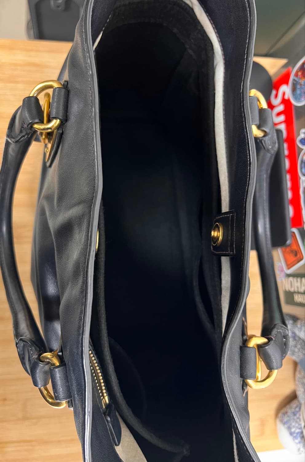 00-10s 프라다 소프트 카프스킨 2way 토트백 bn1902 상품이미지10