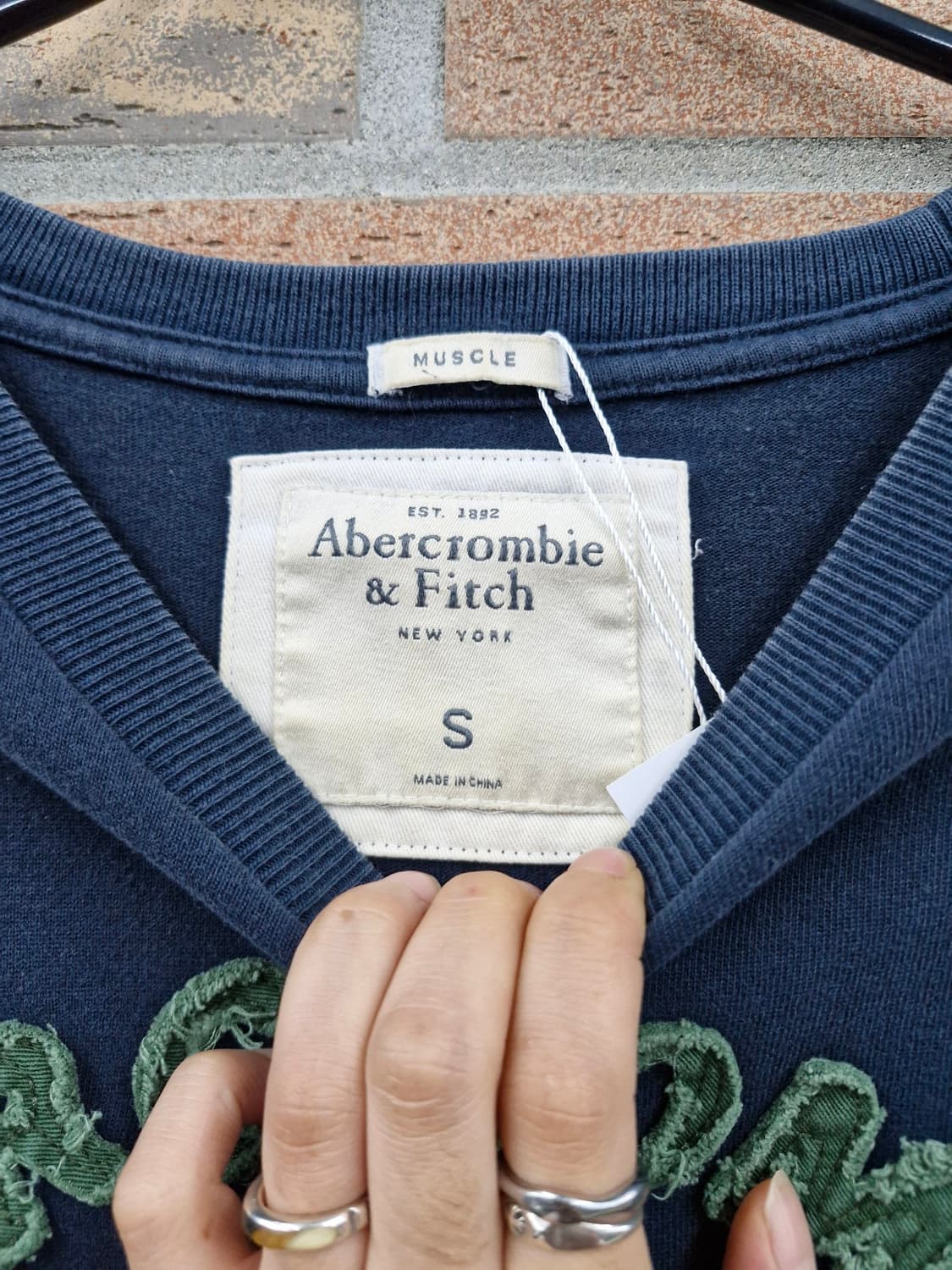 Abercrombie & Fitch 무스 로고 롱슬리브 상품이미지5
