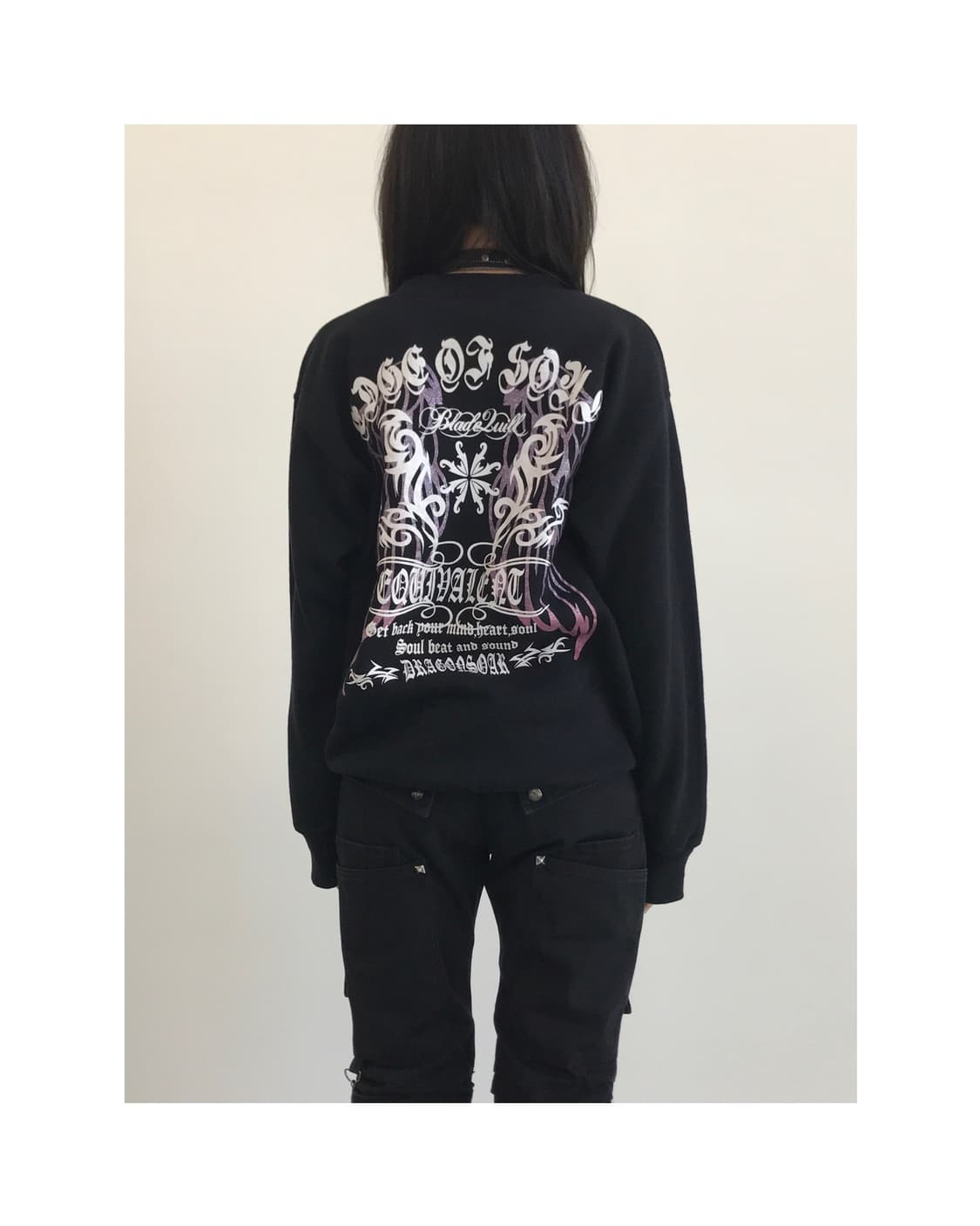 Jpn Y2k Graphic Sweatshirts 상품이미지1